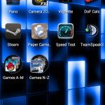 Screen with Folders